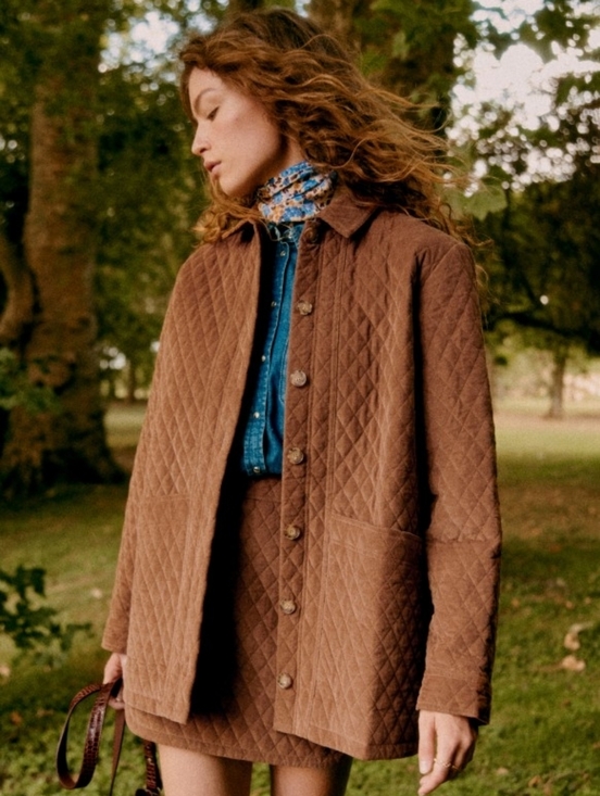 Sezane Jackets & Blazers - *NWT* [Sezane] Will Jacket In Camel Velvet, Size M
